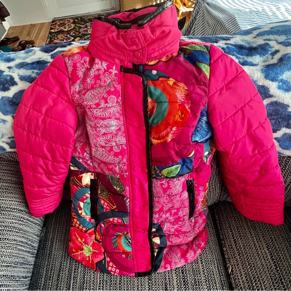 Desigual Colorful Patchwork Jacket